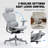 AeroErgo Ergonomic Mesh Office Chair with Adjustable Headrest and Lumbar Support-313881557-313881562