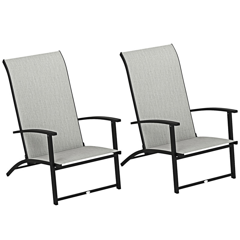 Outdoor Folding Patio Chairs Set Of 2