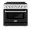 ZLINE 36 in. 6 Burner Gas Range in DuraSnow®-364844653