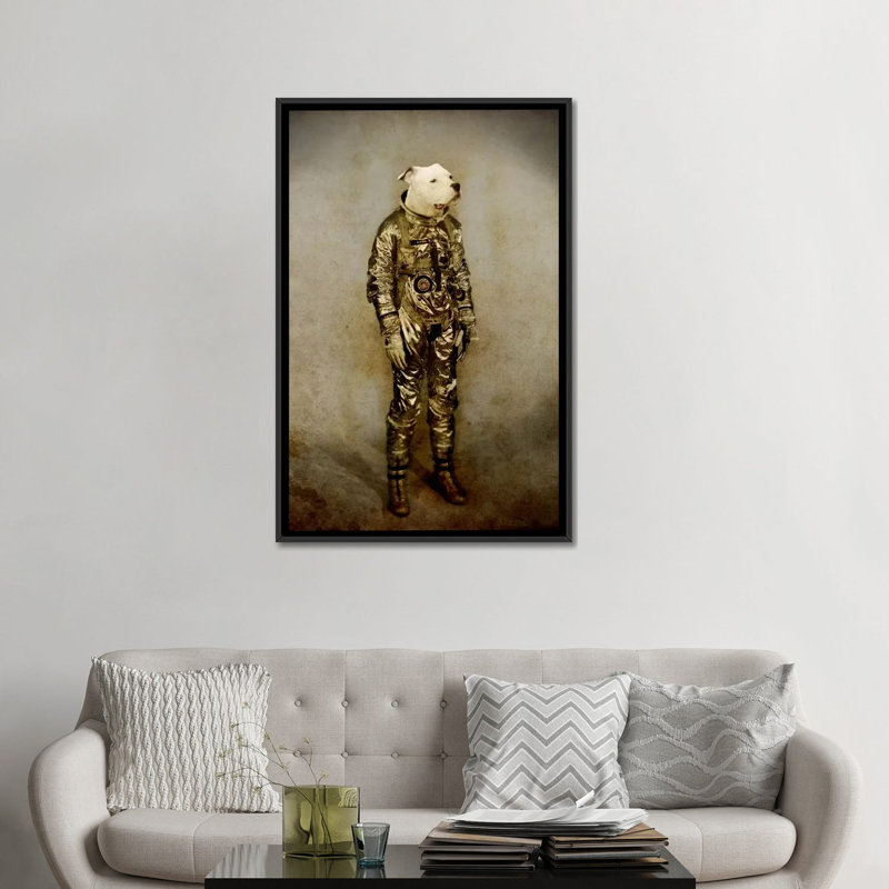 « solid », reproduction d’impression sur toile, H 26 po x l 18 po x P 1,5 po, Toile avec cadre noir, Pas de tapis