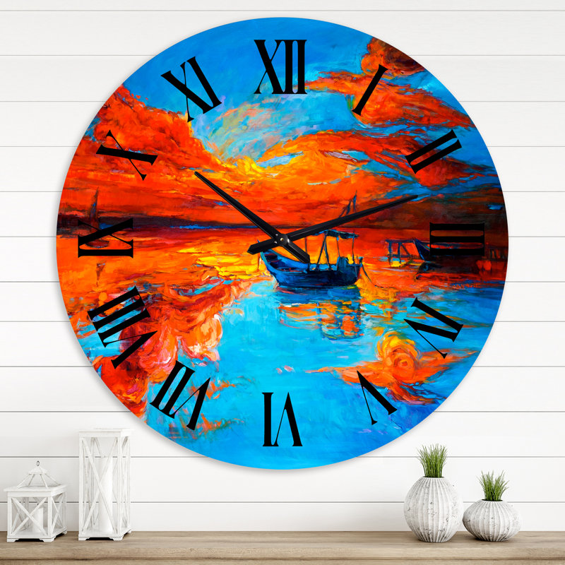 Horloge murale nautique et côtière, Moyenne