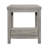 Ensemble de table transitionnelle 3 pièces Tables d'appoint Mobilier de salon 1 table basse et 2 tables de bout