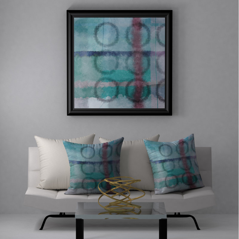 Housse de coussin carrée/insert, 18" x 18"