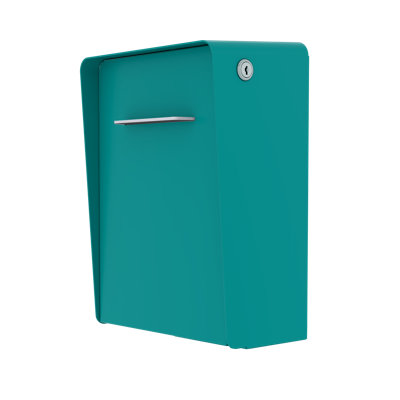 Modern Locking Wall Mounted Mailbox