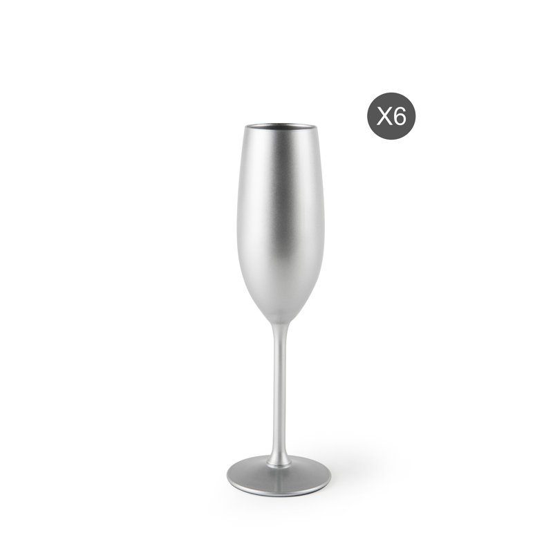 Platinum 210ml Flute Set