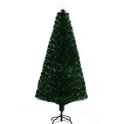 Christmas Tree With 24 Colorful And Abundant Branch Structure 6' Tall Dense