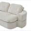 Canapé-lit moderne avec 2 coussins, canapé-lit en chenille convertible et rembourré de mousse, aucun assemblage requis, le coussin convertible se déplie en courtepointe, matelas pliant pour le salon et la salle de jeux-821208336
