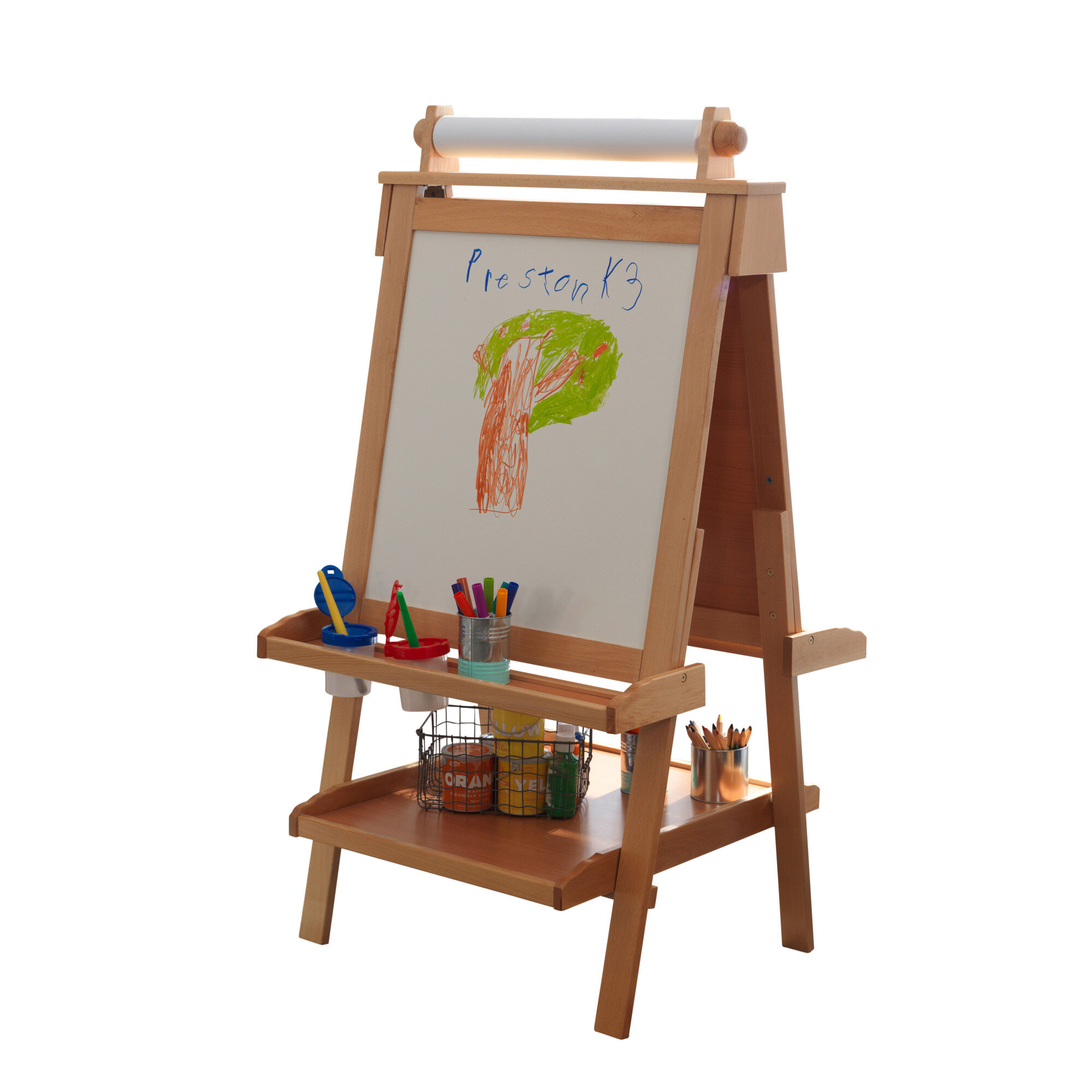 KidKraft Solid Wood Board Easel & Reviews | Wayfair