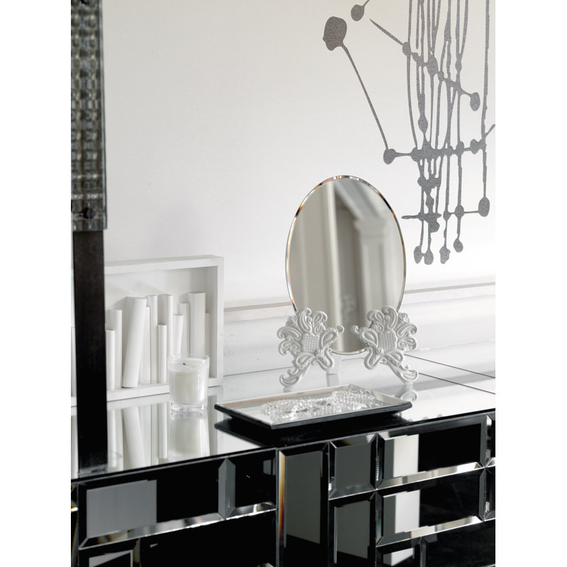 Vanity Mirror, White