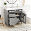 Ensemble de meuble-lavabo simple 36,00 avec comptoir Tachara-540699474