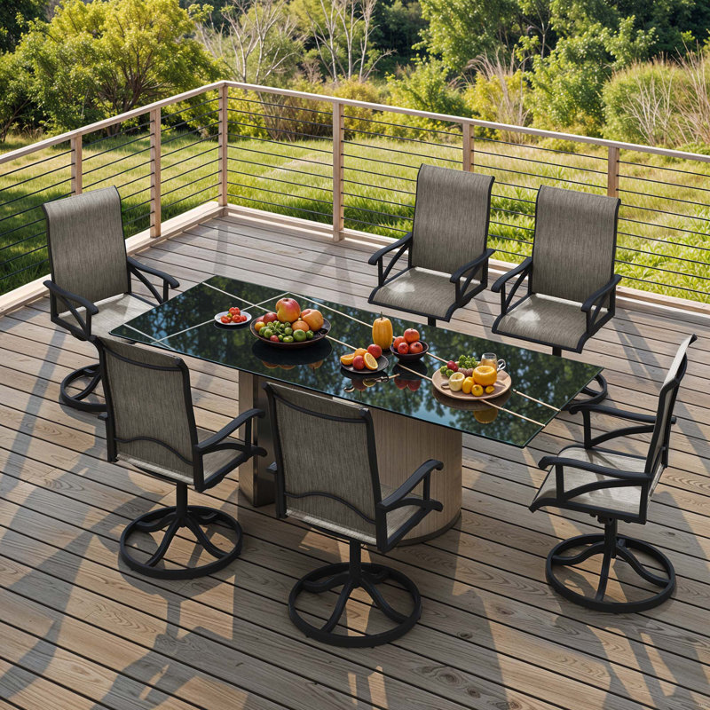 Ensemble de 2 chaises de patio pour l'extérieur