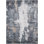Abstract Area Rug in Blue