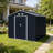 Spacious Metal Tool Shed