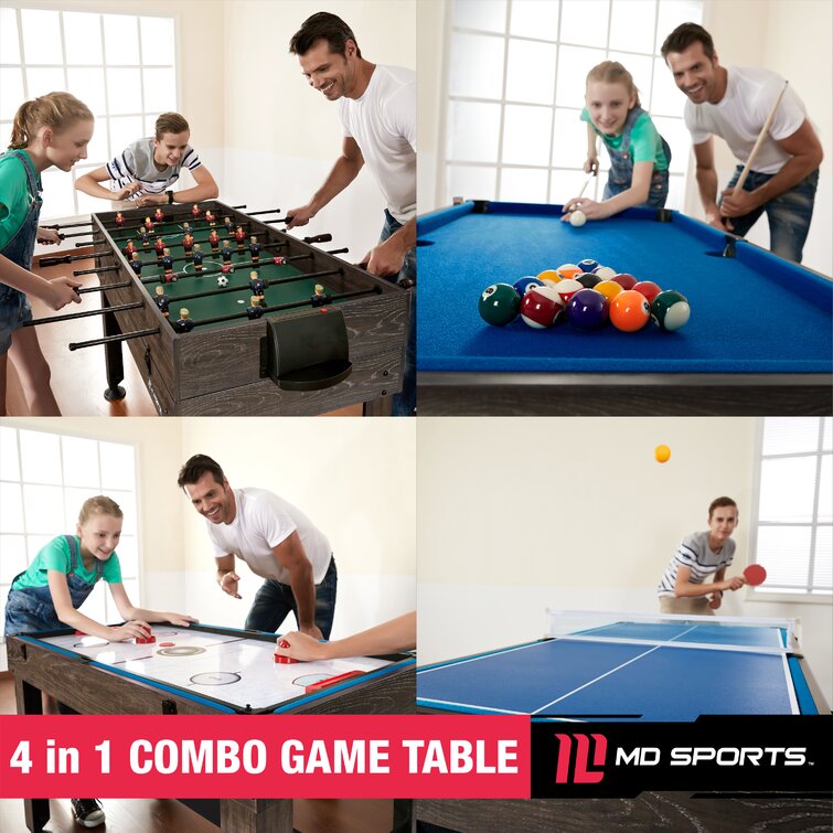 MD Sports Table multi-jeux 5 jeux 48,5  et Commentaires - Wayfair