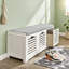Segars Polyester Upholstered Storage Bench