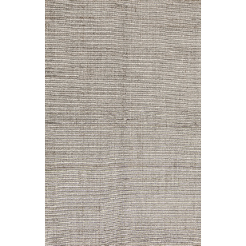 Tapis brun noué à la main de haute qualité, Rectangle 5 pi 9 po x 8 pi 9 po