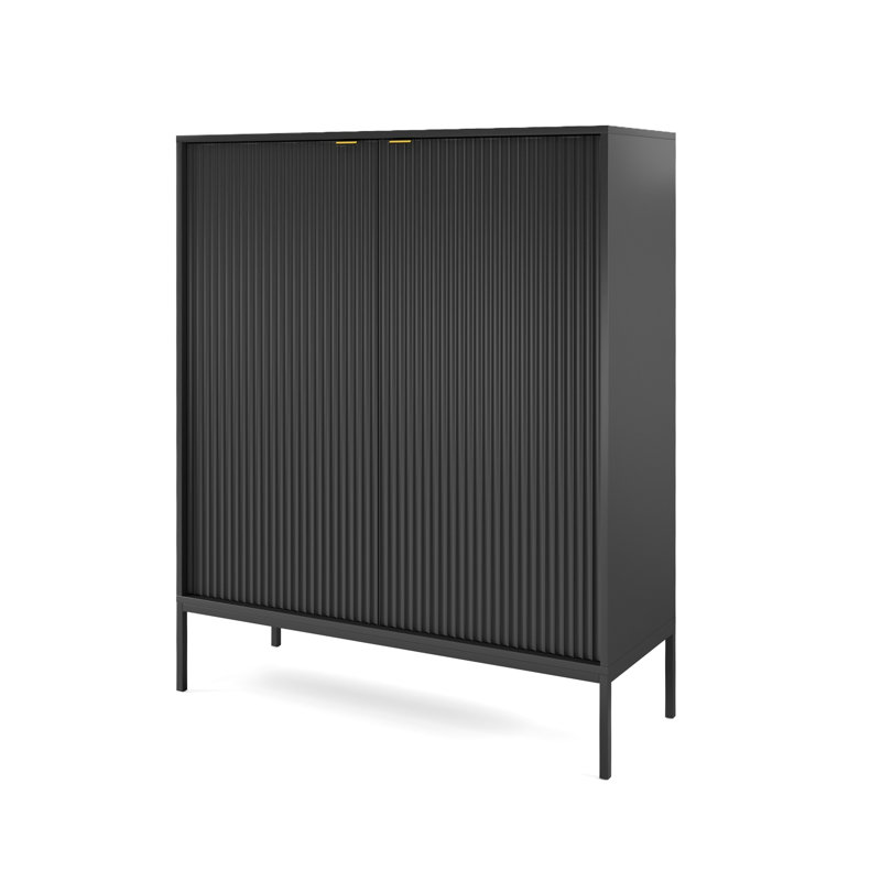 Madita 104cm Sideboard, Black Matt