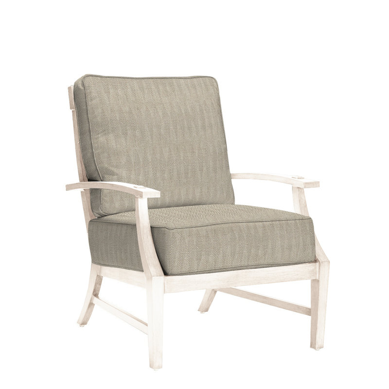 Méridienne Croquet, Welt + Standard Fill, Chevron sable, Craie
