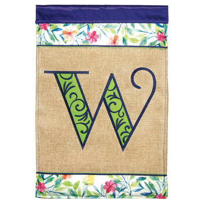 Drapeau de jardin en polyester 2 pi 1 pi 6 po x 1 pi Bitner