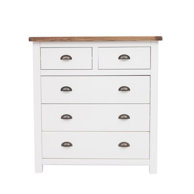 Varela 90cm W 5 - Drawer Chest of Drawers