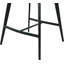 Enya Upholstered Counter Stool with Metal Frame