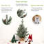 2' H Lighted Artificial Christmas Tree