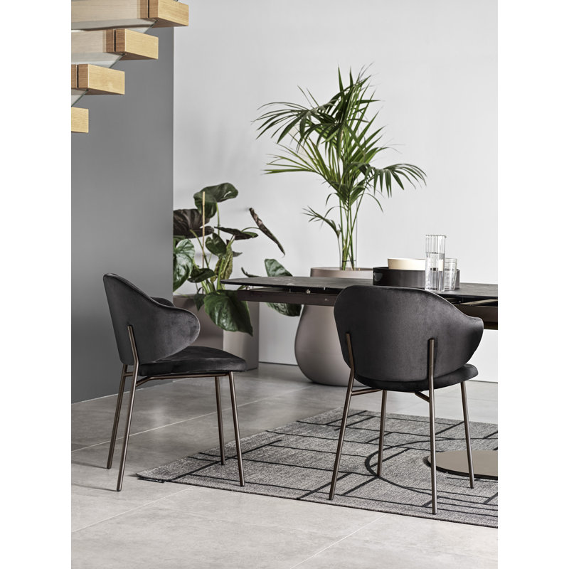 Holly Chairs, Venice Sand, Matt Bronze