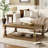 Coffee Table with Floor Shelf-1880603261