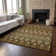 Premium Machine Washable Cerrito Brown Rug