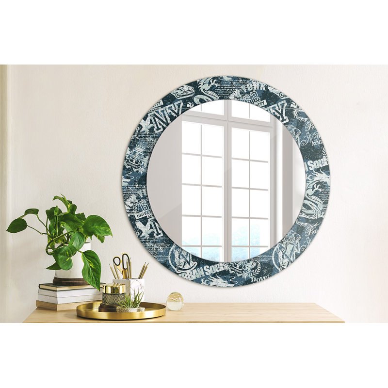 Huldar Glass Flat Wall Mirror