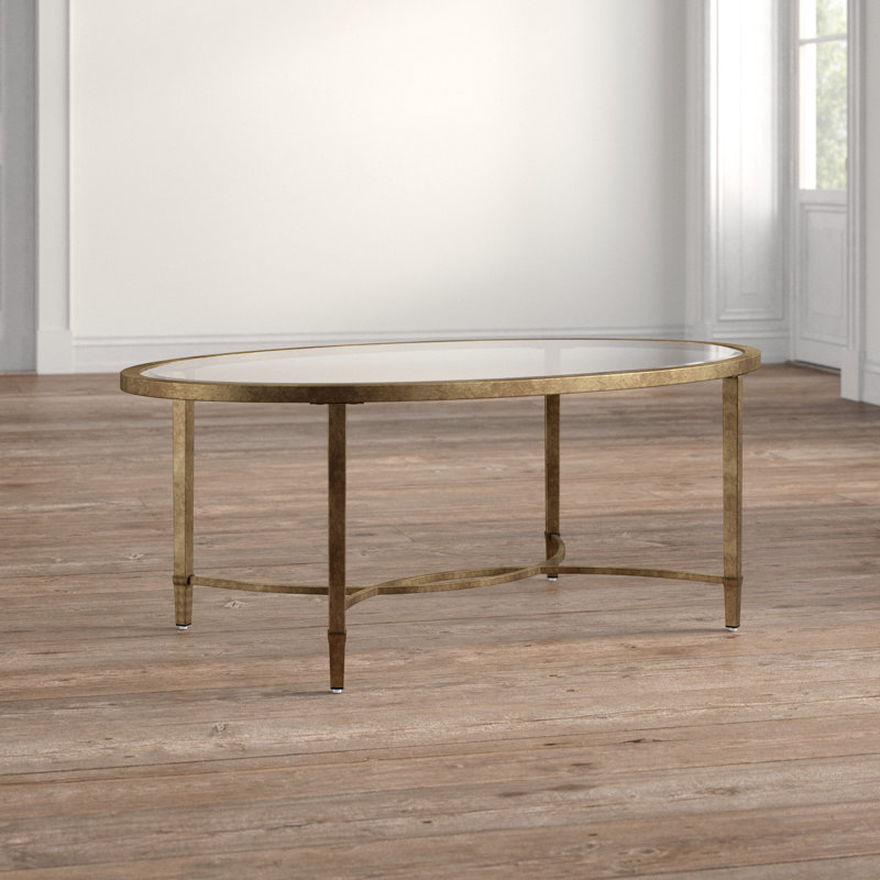 Allyance Glass Top Single Coffee Table