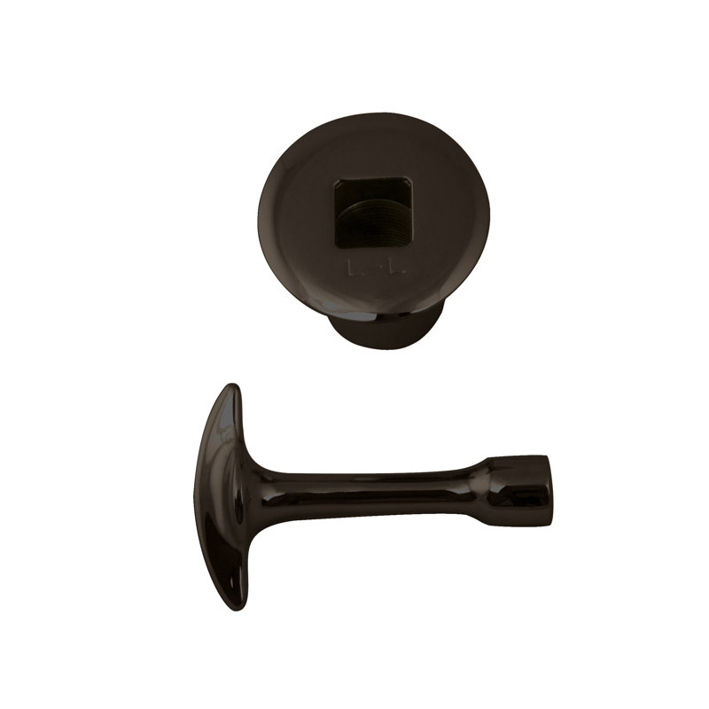 Ensemble de garniture de clapet à cloche pour foyer 3/4 po NPSM, Bronze huilé