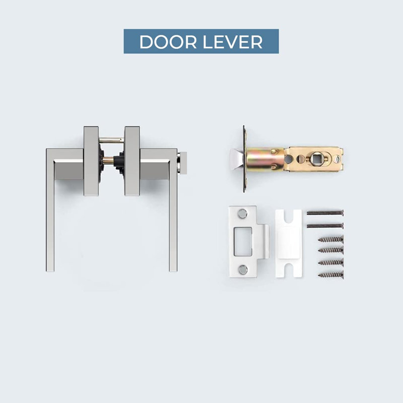 Ensemble de levier de porte Passage (Hall & Closet)