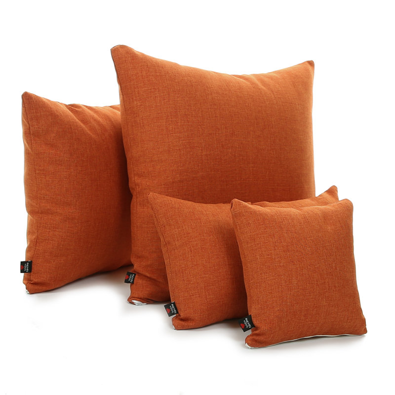 Millet Square Cushion, 55 x 55cm, Orange