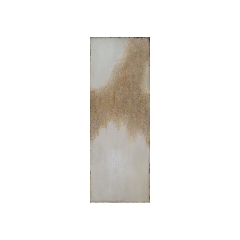 Golden Ferry II (Glitter) Painting by Beverly Fuller, 66" H x 24" W x 1.5" D, Hand Painting