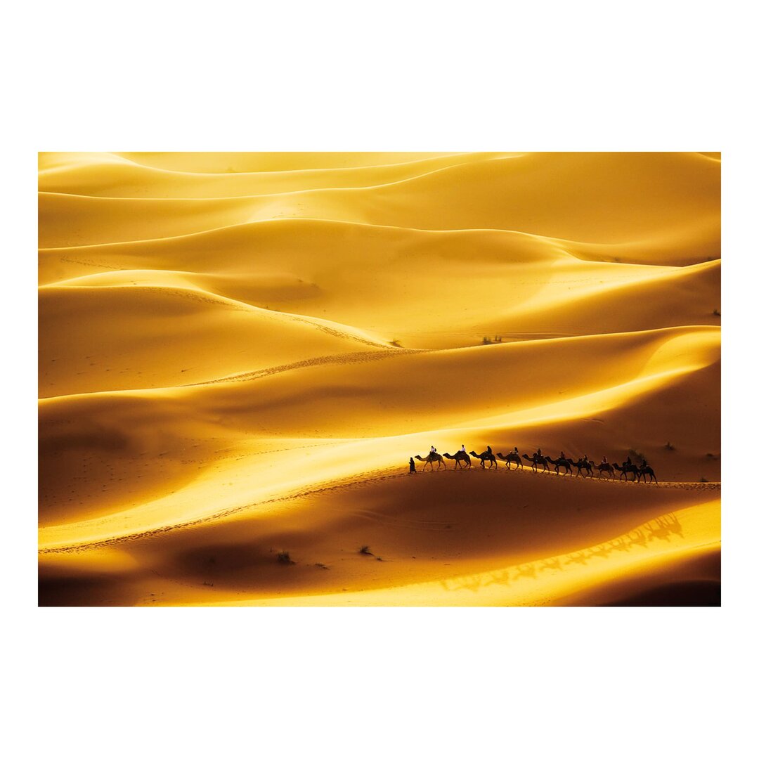 Strukturierte Fototapete Golden Dunes 1,9 m x 288 cm