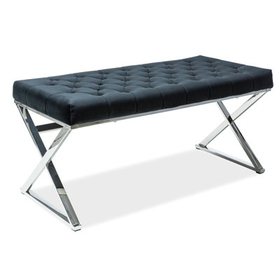 Eline Velvet Upholstered Bench
