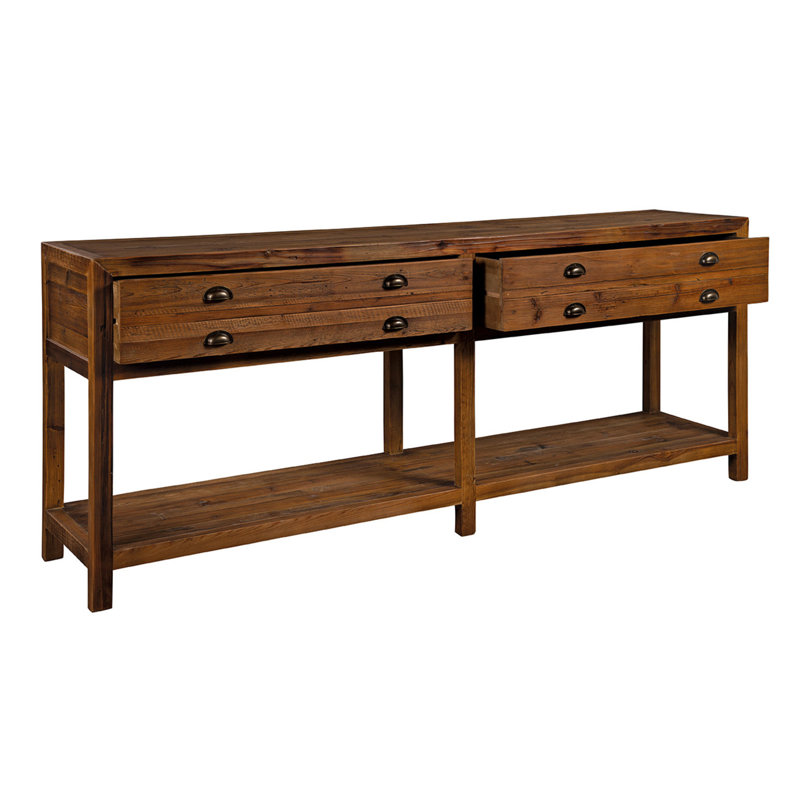 Apothecary 86'' W Solid Wood Sideboard