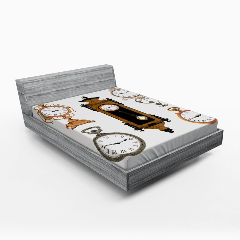 Drap-housse clock, Drap-housse de taille double