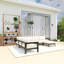 5-Piece Aluminum U-Shaped Outdoor Sectional Set-727346448