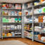 Yelena 90cm W Metal Shelving Unit with Wheels-106267443-106267442