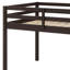 Lit mezzanine en bois avec échelle-426432098