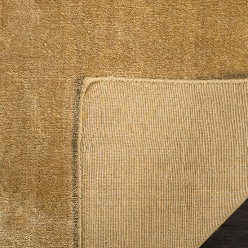 Tapis en viscose tissé à la main Borst, Rectangle 4 pi x 6 pi
