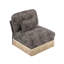 1 canapé LSF léopard chenille avec coussins-125536767