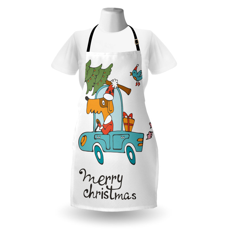 No Pattern Bib Apron