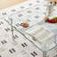 Square Tempered Glass Stainless Steel Coffee Table