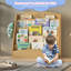 Bibliothèque à 5 niveaux pour enfants, idéale pour la chambre de bébé, la salle de jeux ou la chambre d'enfant.-273869347