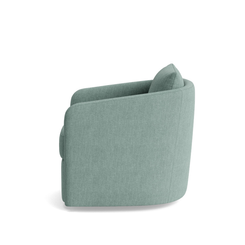 Astrid Swivel Chair, Performance Weave - Spa
