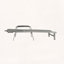 Fauteuil inclinable extérieur en aluminium antirouille Oxton