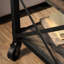 Table d'appoint, finition brune